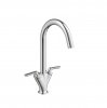 Plated Chrome Finished 10 Years Warranty Modern Kitchen Tap