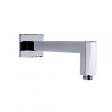 Square Shower Arm L340mm, 60mm collar, 25mm2 arm