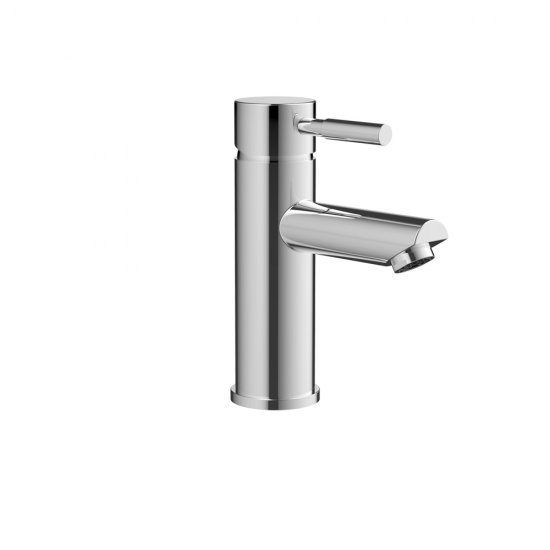 Mono Chrome Brass Bathroom Sink Faucet Single Handle Lever Basin - zum Schließen ins Bild klicken