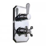 Tudor Twin Traditional Concealed Valve
