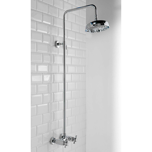 Buxton Traditional Thermostatic Shower Set - zum Schließen ins Bild klicken